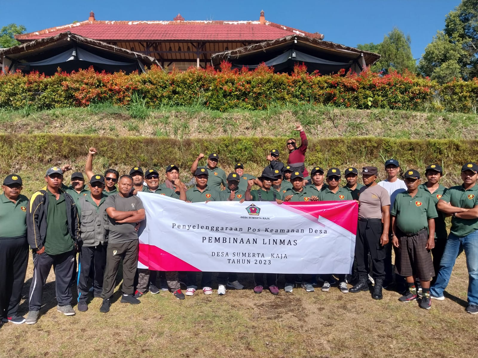 Pembinaan Linmas Desa Sumerta Kaja