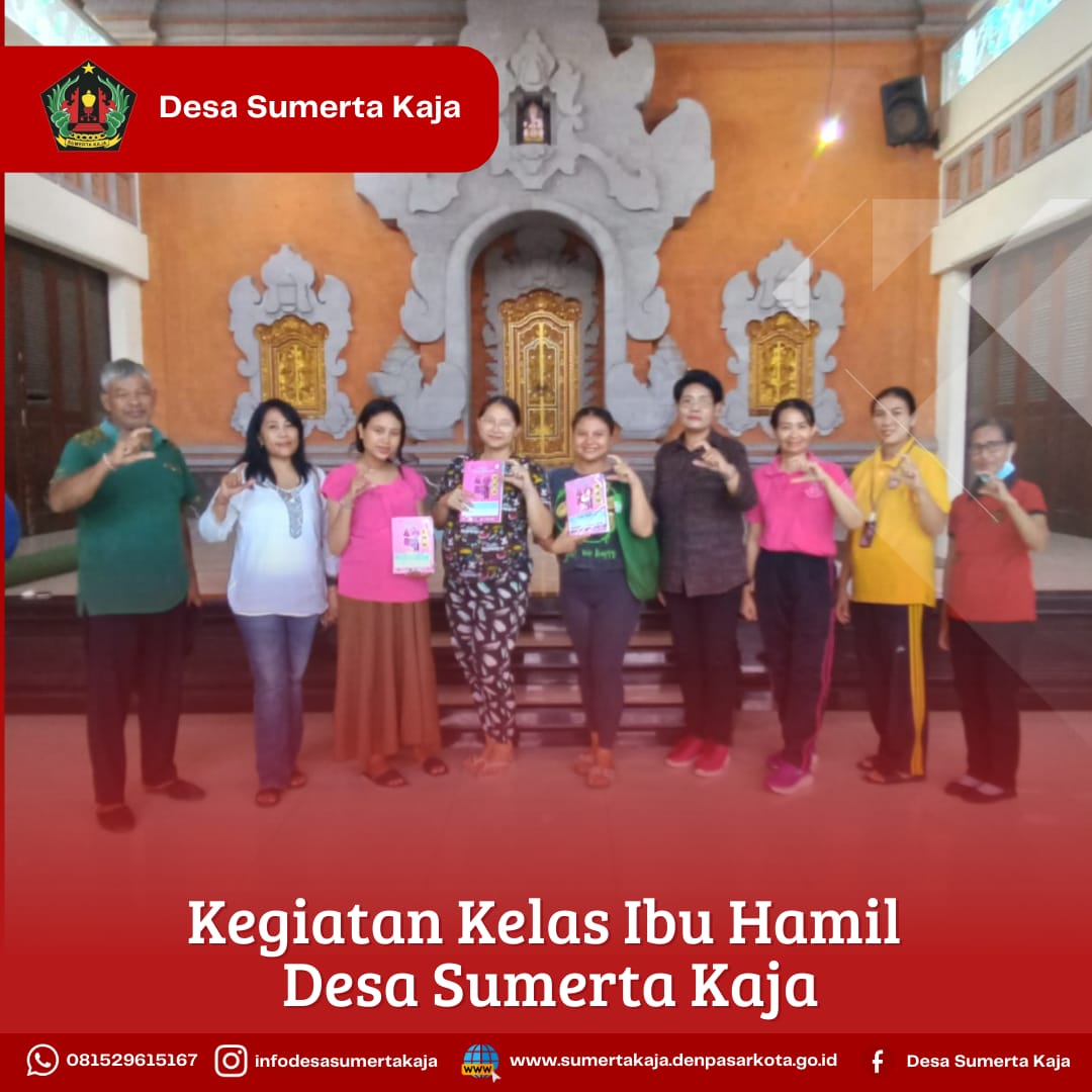 Kegiatan Kelas Ibu Hamil Desa Sumerta Kaja