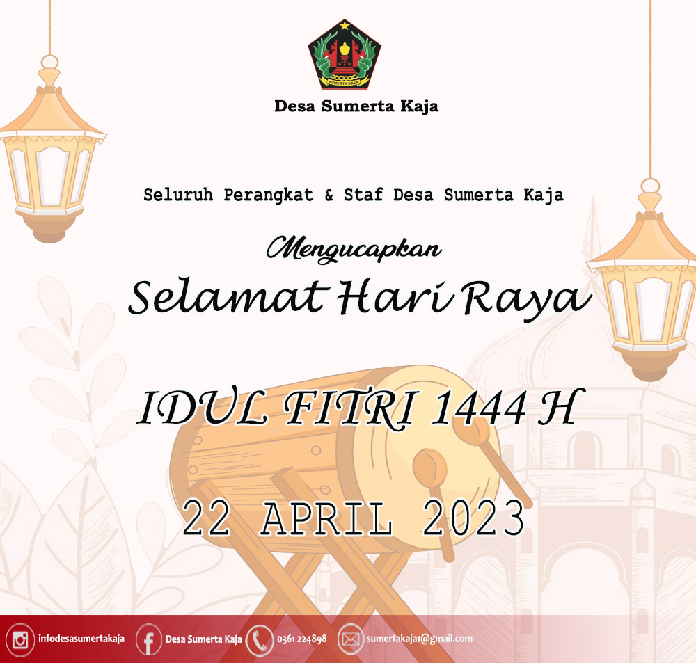 SELAMAT HARI RAYA IDUL FITRI 1444 H