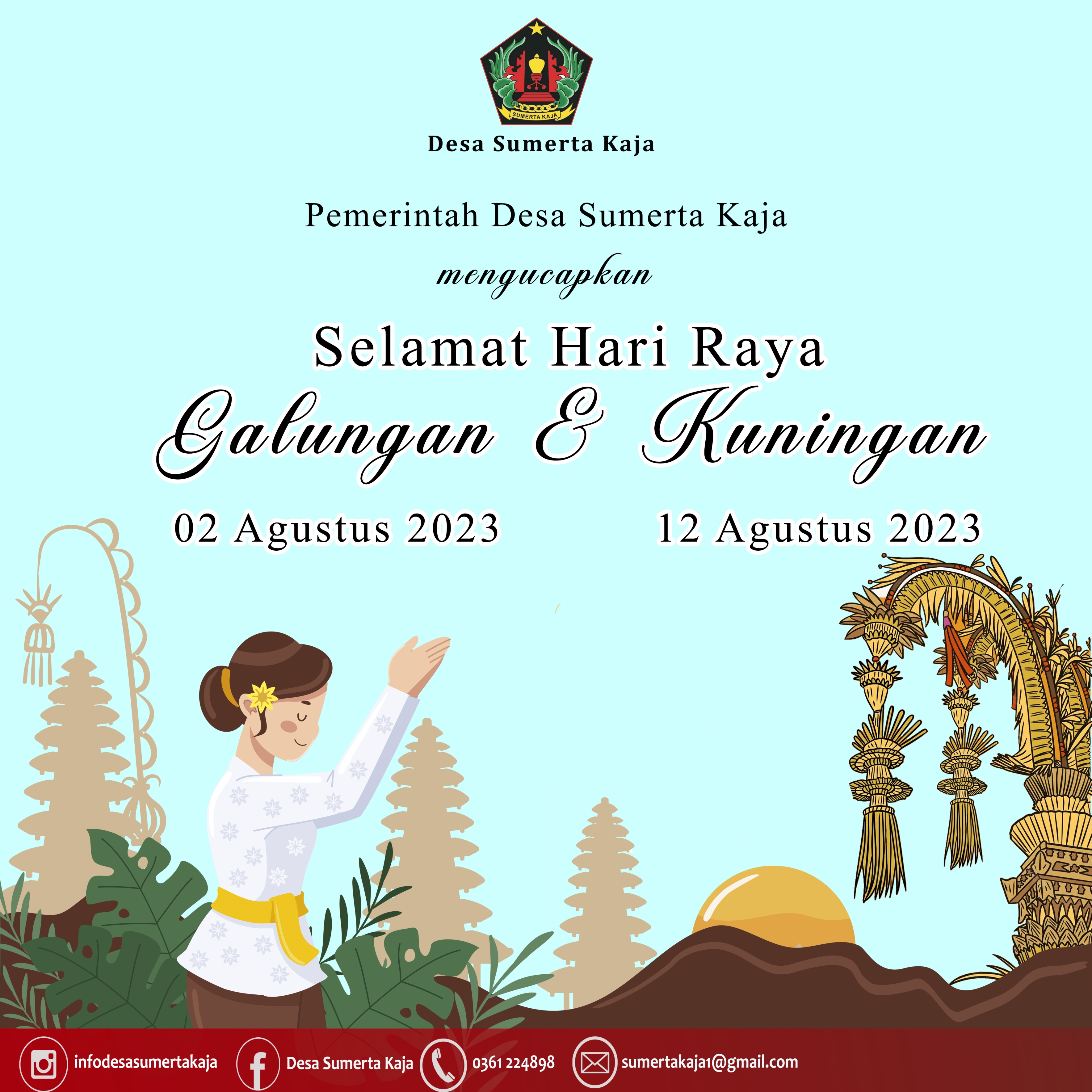 SELAMAT HARI RAYA GALUNGAN & KUNINGAN